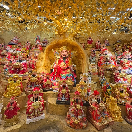 財神靈籤神像