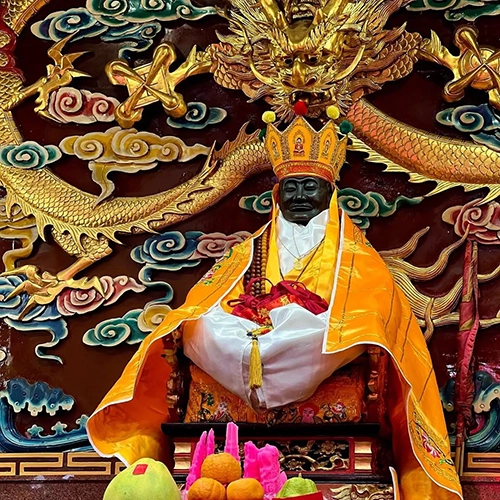清水祖師靈籤神像