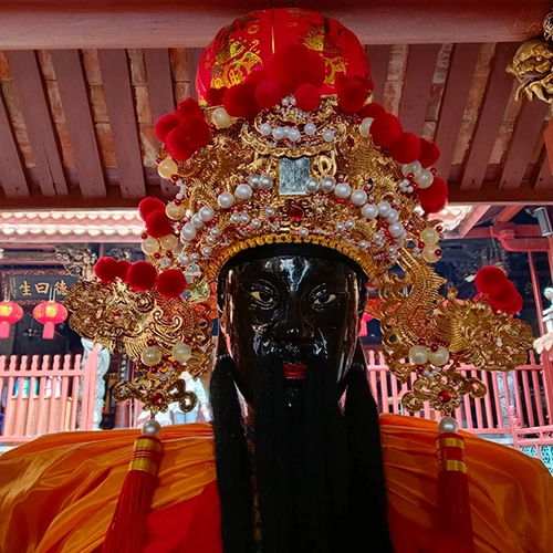 王公靈籤神像