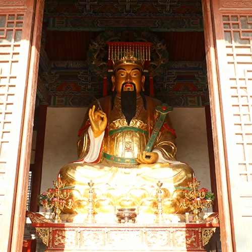 玉帝灵签神像