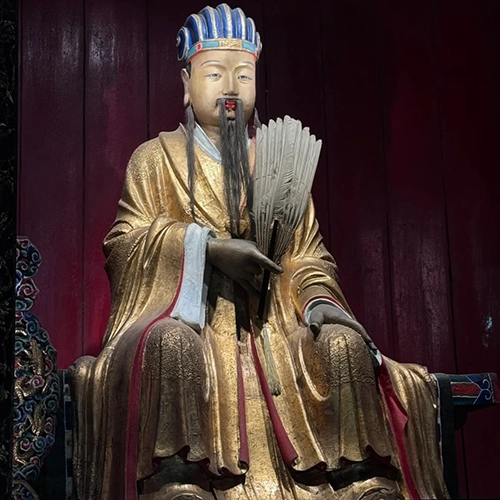 诸葛神签神像